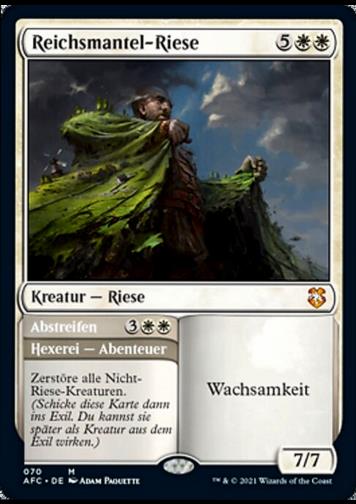 Reichsmantel-Riese // Abstreifen (Realm-Cloaked Giant // Cast Off)